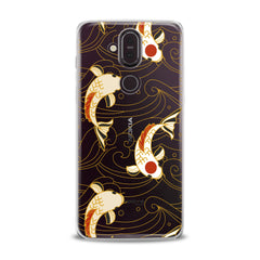 Lex Altern TPU Silicone Nokia Case Beautiful Koi Fishes