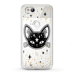 Lex Altern Google Pixel Case Kawaii Black Kitty