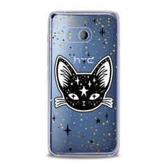 Lex Altern TPU Silicone HTC Case Kawaii Black Kitty