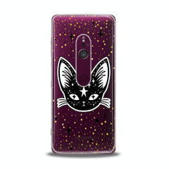 Lex Altern TPU Silicone Sony Xperia Case Kawaii Black Kitty