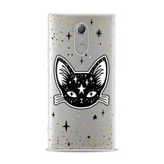 Lex Altern Kawaii Black Kitty Sony Xperia Case