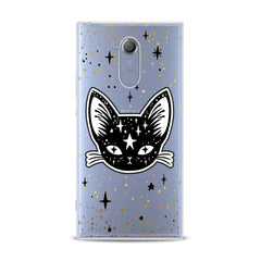 Lex Altern TPU Silicone Sony Xperia Case Kawaii Black Kitty