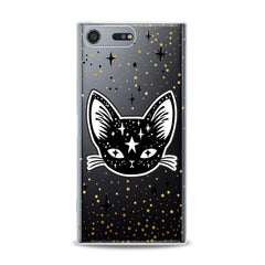 Lex Altern TPU Silicone Sony Xperia Case Kawaii Black Kitty