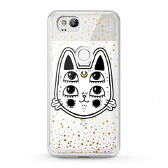 Lex Altern TPU Silicone Google Pixel Case Kawaii Boho Cat