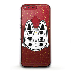 Lex Altern TPU Silicone Google Pixel Case Kawaii Boho Cat