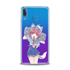 Lex Altern TPU Silicone Lenovo Case Kawaii Meow Girl