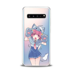 Lex Altern TPU Silicone Samsung Galaxy Case Kawaii Meow Girl