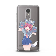 Lex Altern Kawaii Meow Girl Lenovo Case