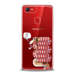 Lex Altern TPU Silicone Oppo Case Sleepy Dachshund