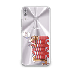 Lex Altern TPU Silicone Asus Zenfone Case Sleepy Dachshund