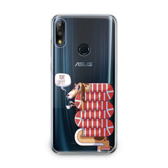 Lex Altern TPU Silicone Asus Zenfone Case Sleepy Dachshund