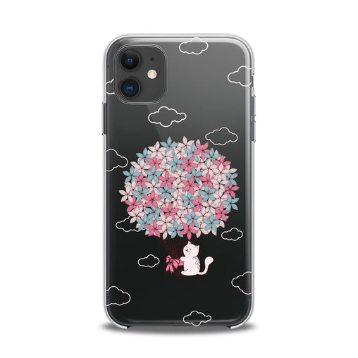 Lex Altern TPU Silicone iPhone Case Kitty Bouquet