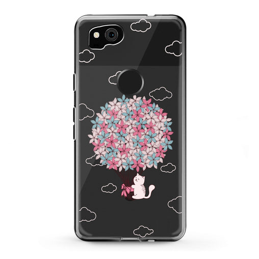 Lex Altern Google Pixel Case Kitty Bouquet