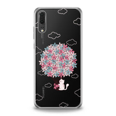 Lex Altern Kitty Bouquet Huawei Honor Case