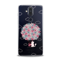 Lex Altern TPU Silicone Nokia Case Kitty Bouquet