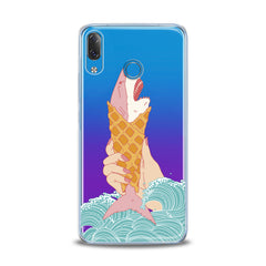 Lex Altern TPU Silicone Lenovo Case Shark Ice Cream