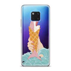 Lex Altern TPU Silicone Huawei Honor Case Shark Ice Cream