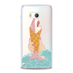 Lex Altern TPU Silicone HTC Case Shark Ice Cream