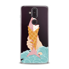 Lex Altern TPU Silicone Nokia Case Shark Ice Cream