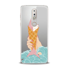 Lex Altern TPU Silicone Nokia Case Shark Ice Cream