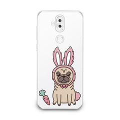 Lex Altern Pug Bunny Ears Asus Zenfone Case