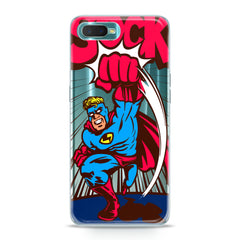 Lex Altern TPU Silicone Oppo Case Men Superhero