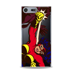 Lex Altern TPU Silicone Sony Xperia Case Woman Superhero