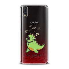 Lex Altern TPU Silicone VIVO Case Crazy Dino