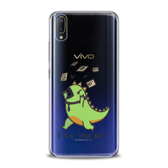 Lex Altern TPU Silicone VIVO Case Crazy Dino