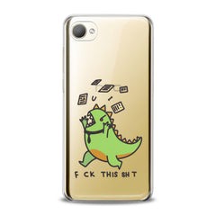 Lex Altern TPU Silicone HTC Case Crazy Dino