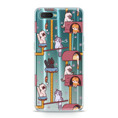 Lex Altern TPU Silicone Oppo Case Cranky Pussycats