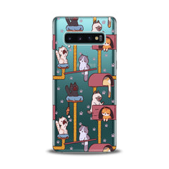 Lex Altern TPU Silicone Samsung Galaxy Case Cranky Pussycats