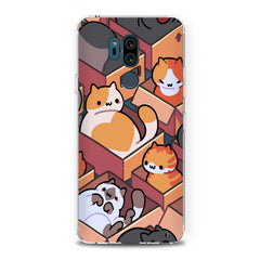 Lex Altern TPU Silicone LG Case Cats in Boxes