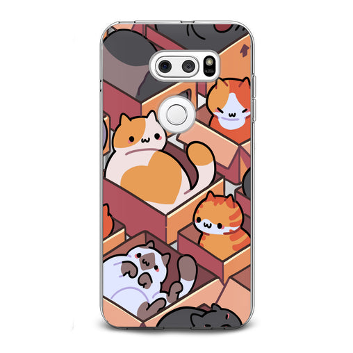 Lex Altern Cats in Boxes LG Case