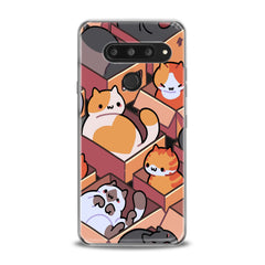 Lex Altern TPU Silicone LG Case Cats in Boxes