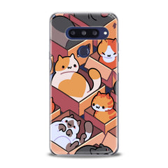 Lex Altern TPU Silicone LG Case Cats in Boxes