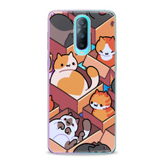 Lex Altern Cats in Boxes Oppo Case