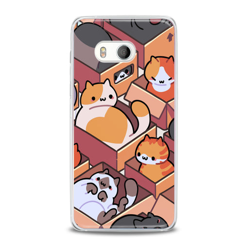 Lex Altern Cats in Boxes HTC Case