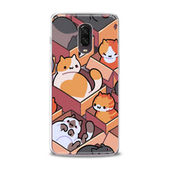 Lex Altern TPU Silicone OnePlus Case Cats in Boxes