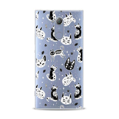 Lex Altern TPU Silicone Sony Xperia Case Boho Kitty Skeletons