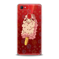 Lex Altern TPU Silicone Oppo Case Cute Lamb Ice Cream