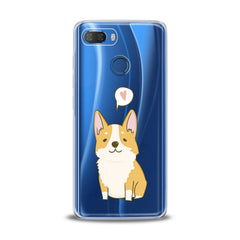 Lex Altern TPU Silicone Lenovo Case Cute Baby Corgi