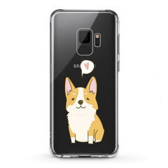 Lex Altern TPU Silicone Samsung Galaxy Case Cute Baby Corgi