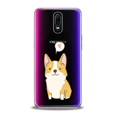 Lex Altern TPU Silicone Oppo Case Cute Baby Corgi