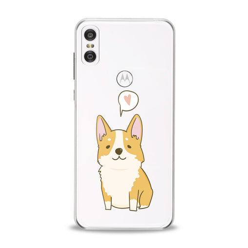 Lex Altern Cute Baby Corgi Motorola Case