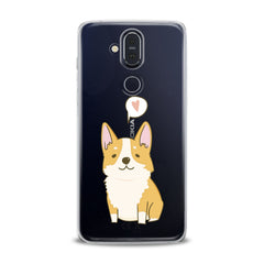 Lex Altern TPU Silicone Nokia Case Cute Baby Corgi