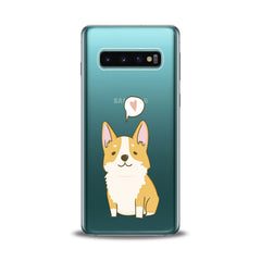 Lex Altern TPU Silicone Samsung Galaxy Case Cute Baby Corgi