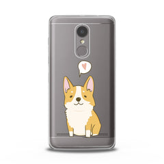 Lex Altern TPU Silicone Lenovo Case Cute Baby Corgi