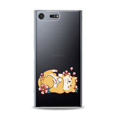 Lex Altern TPU Silicone Sony Xperia Case Kawaii Pup Corgi