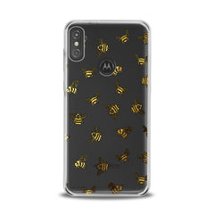 Lex Altern TPU Silicone Motorola Case Honeybee Pattern